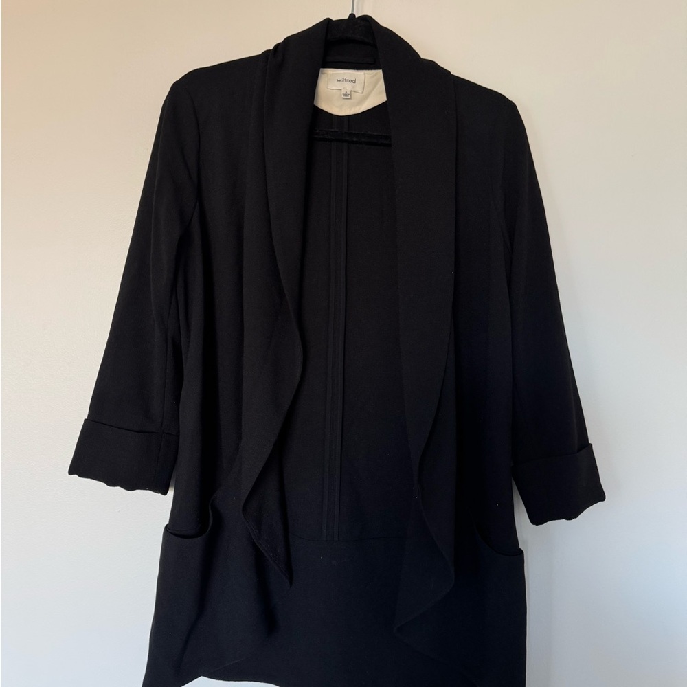 Wilfred Chevalier Crepe Open Blazer - Picture 2 of 3